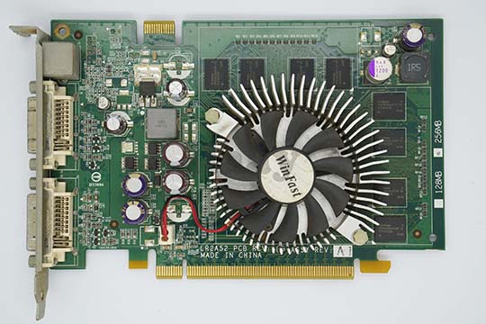 丽台Winfast PX7600 GS TDH 256MB显示卡（nVIDIA GeForce 7600 GS芯片）